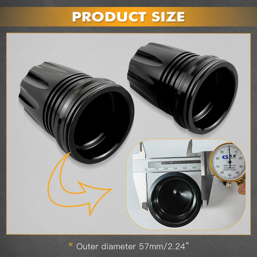 Для 2 5-дюймового заднего амортизатора FOX торцевая крышка бачка для Polaris Yamaha CanAm Arctic