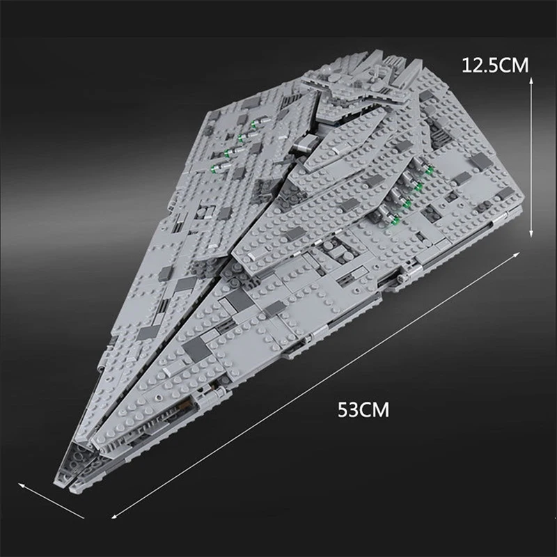 

1457 stcke Kompatibel 75190 Erste Bestellen Sterne Destroyer Krieg Costruzion Modell Bausteine Mit Zahlen Bricks Spielz Gift