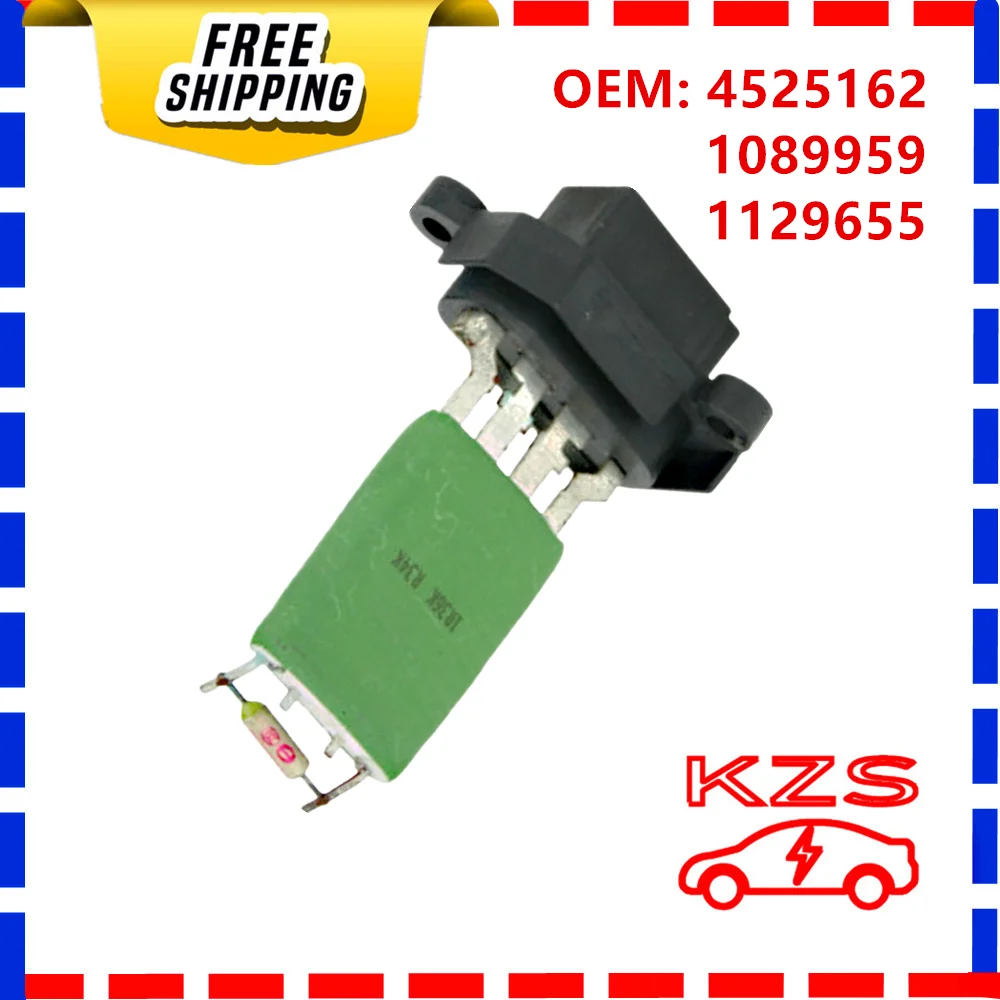 3C1H-18B647-AA 98VW-18B647-AB 4525162 1089959 1129655 Резистор двигателя вентилятора отопителя новый для