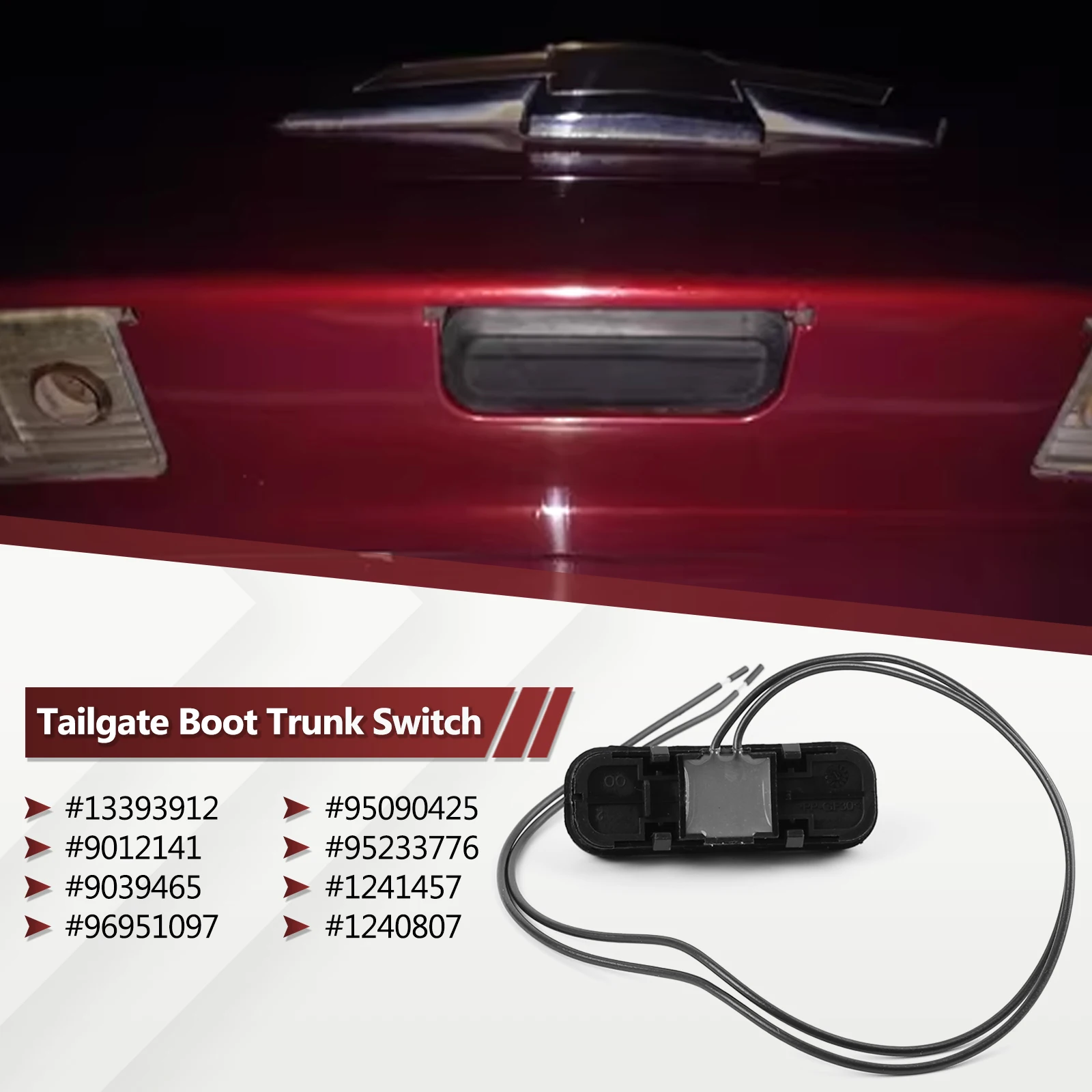 13393912 9012141 Переключатель открытия багажника для Opel Vauxhall Insignia A Meriva Astra J Chevrolet Cruze Sedan