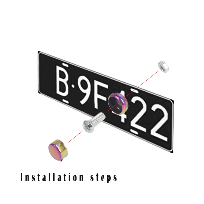 Для Kawasaki Z650 Z750 Z800 Z900 Z1000 мотоцикл ER6N ZX-6R/10R номерной знак хромированный