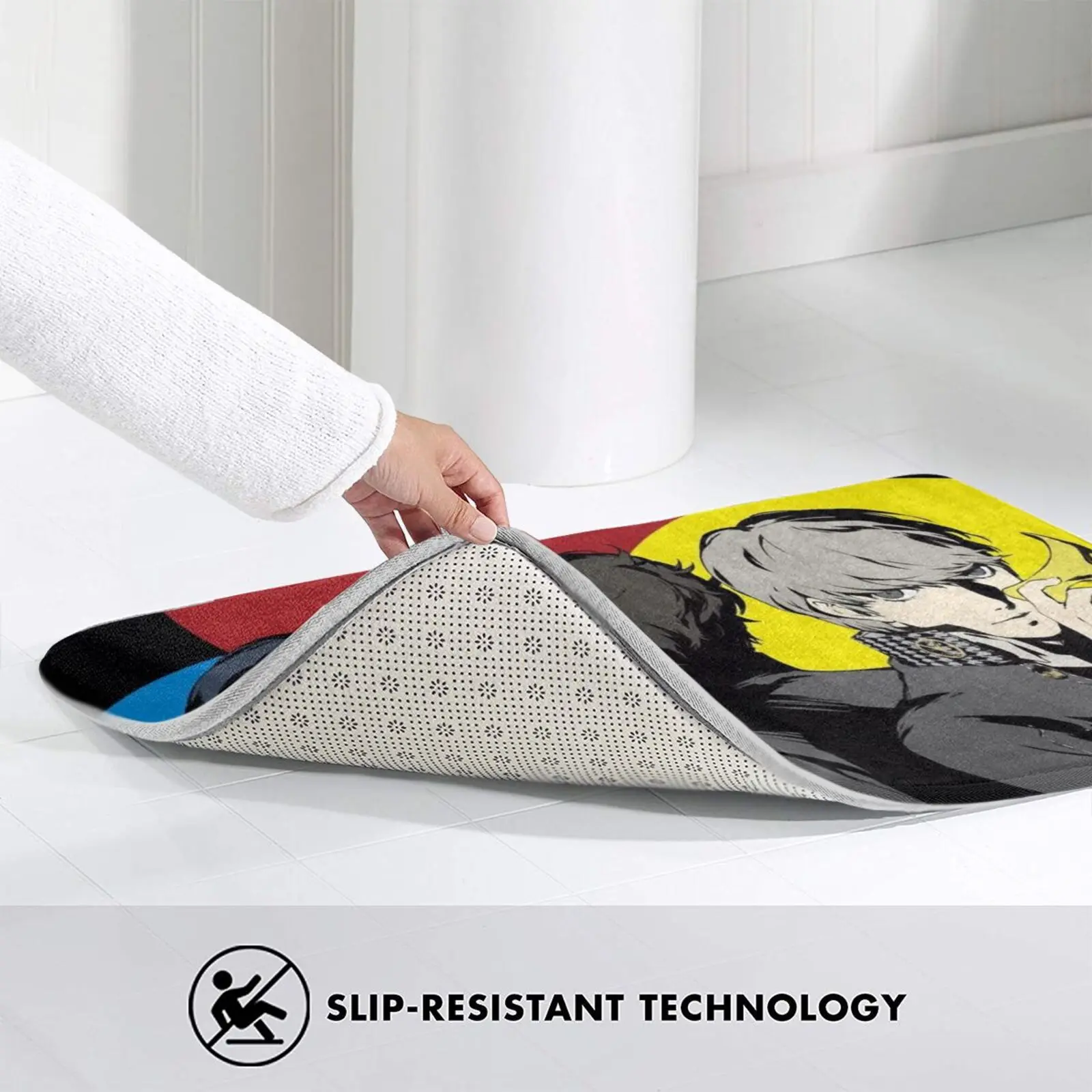 『 Persona 』 коврик для героев мультфильма нескользящий впитывающий воду дверной 5