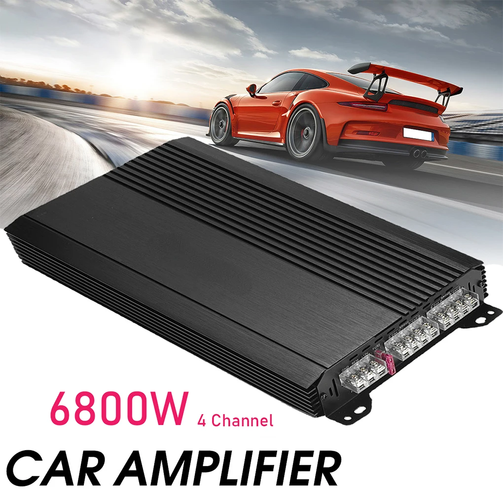 4-channel 4-way Car High Power Amp Amplifier Universal Sound Subwoofer Professional Audio Amplifiers for Speakers