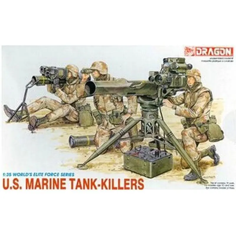 DRAGON 3012 1/35 U.S.Marine Tank-Killers - Scale Assemble Mo