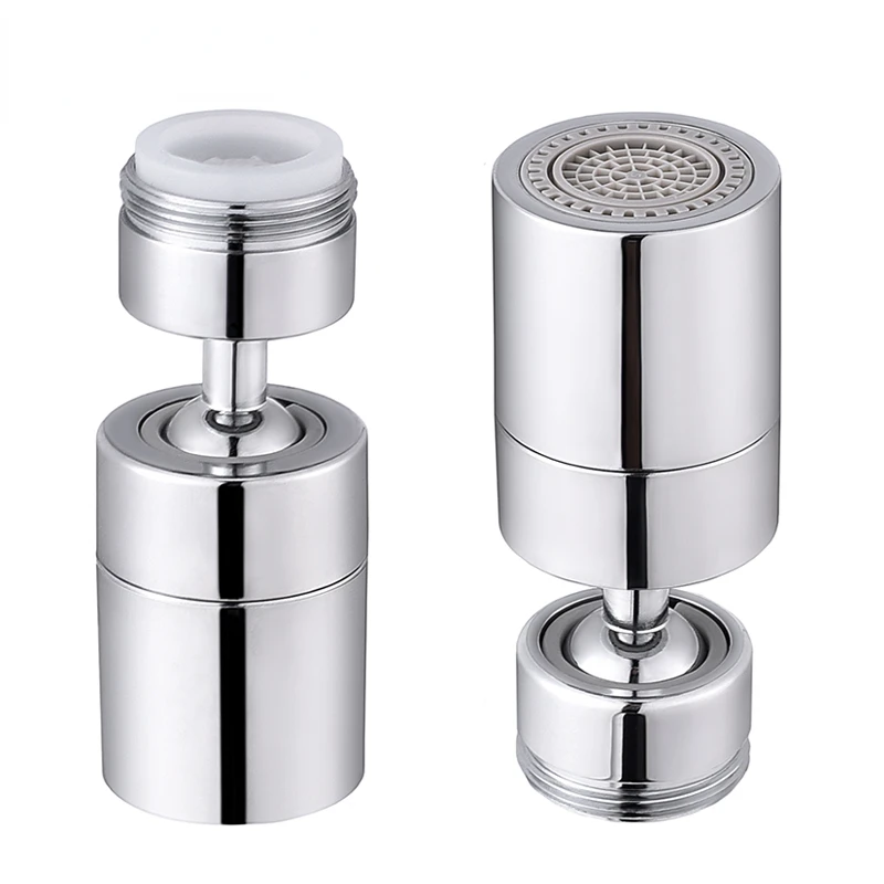 

Faucet Aerator Kitchen water filter Sprayer adjustble big angle Kitchen Sink accessories Dual Brass Swivel Ball Tap