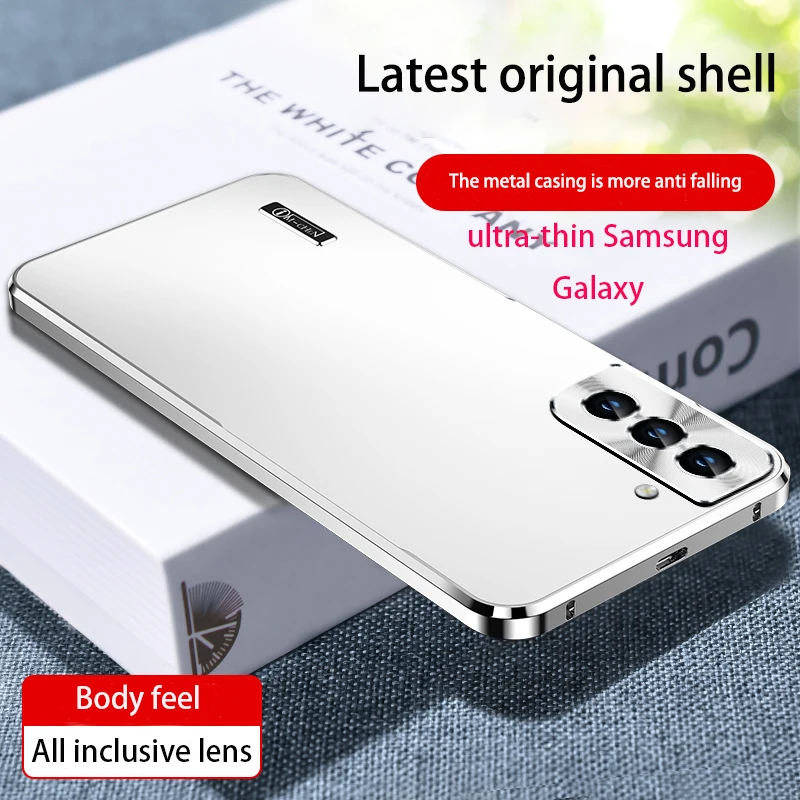 

Suitable for Samsung Galaxy s21 S21 Ultra Case metal all inclusive camera frosted anti fingerprint protective ultra-thin cover