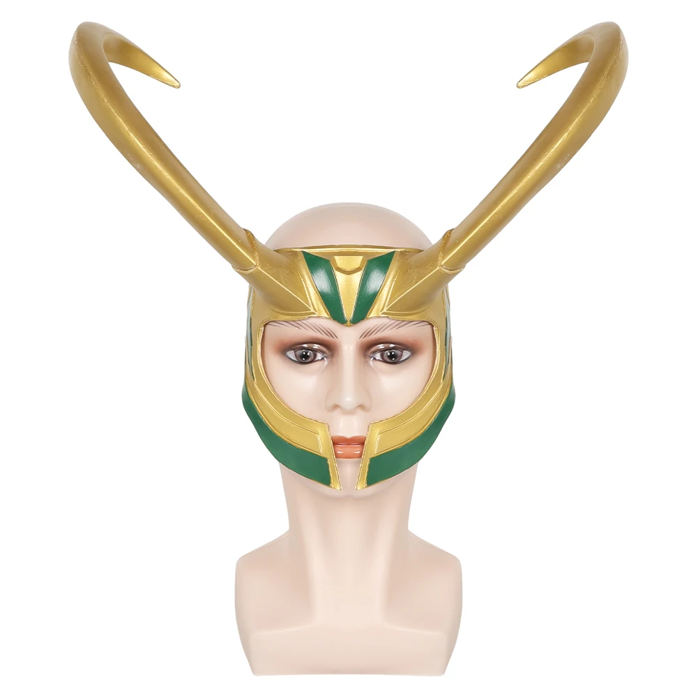 

Маска для косплея Loki, латексные маски для взрослых мужчин и женщин, шлем, реквизит для маскарада, Хэллоуина, вечеринки