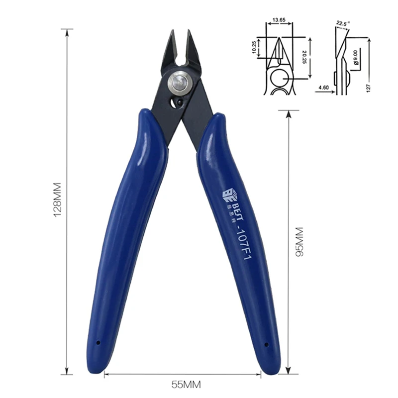 

BST BEST Universal Diagonal Pliers Multi Functional Tools Electrical Wire Carbon Steel Cable Cutters Cutting Side Snips Nipper