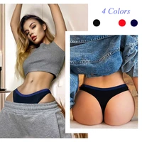 new womens sports cotton panties summer sexy seamless smooth fitness thong one piece invisible low waist yoga workout underwear
