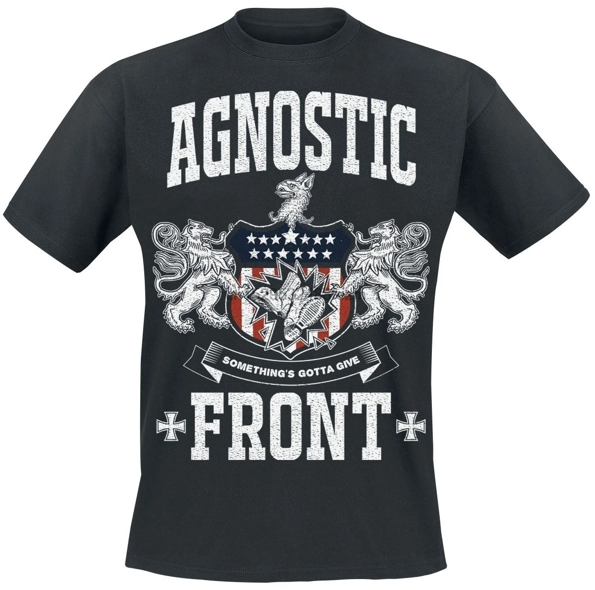 Что-то нужно сделать агностическую переднюю футболку |