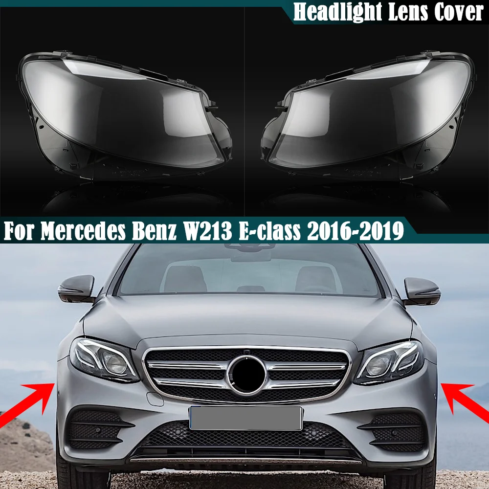 

Прозрачный Абажур для передних фар Benz W213 E200L E300L E320L 2016-2019