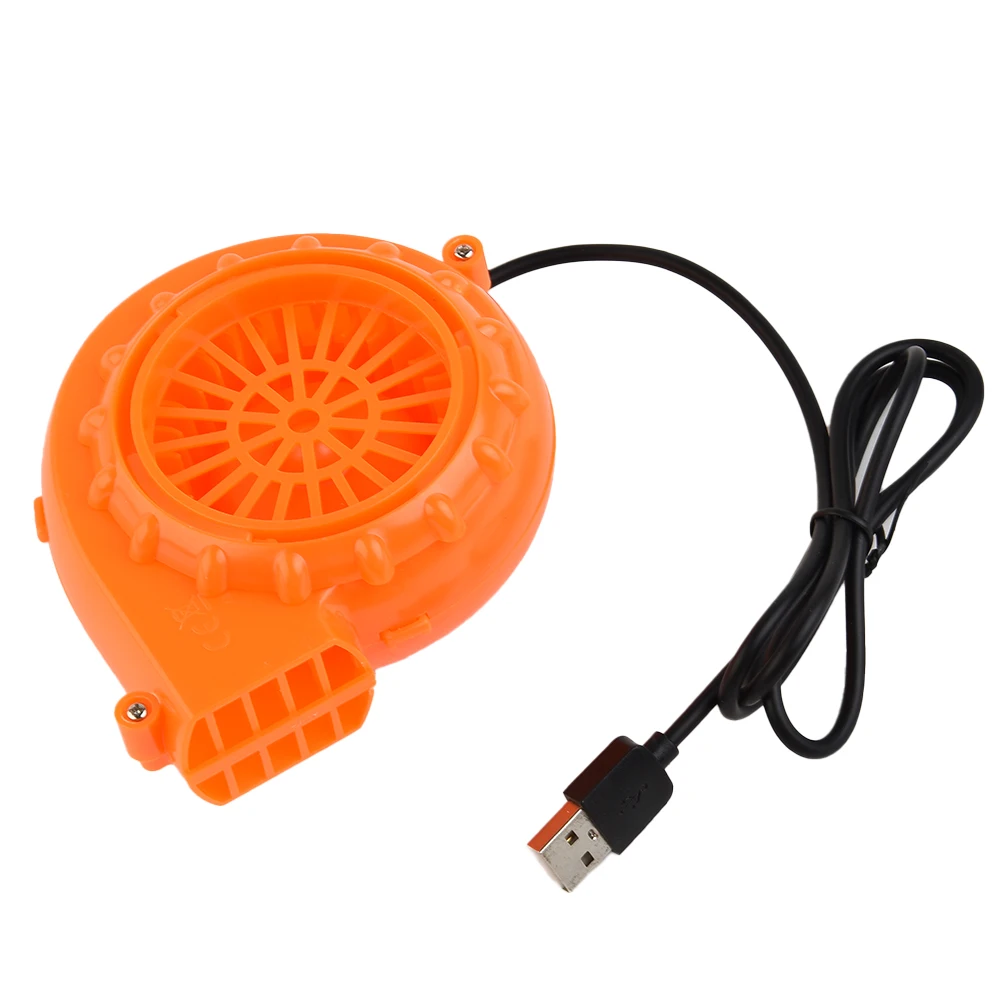 

Mini Fan Air Blower Mini Fan Blower For Gas Mode For Inflatable Toy Costume Doll 3W ABS Battery Powered USB Durable Electric