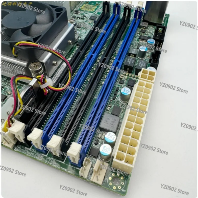 Фото Основная плата X10SDV-4C-TLN2F ITX — XE ON D1521, двойной 10-гигабитный порт, сервер Synology NAS №1