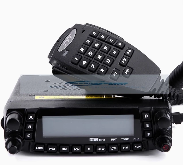 TYT TH-9800 Plus Walkie Talkie 50W Car Mobile Radio Station Quad Band 29/50/144/430MHz Dual Display Long Range Scrambler TH9800