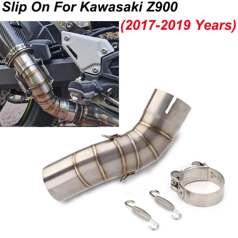 Надевается для Kawasaki Z900 2017 2018 2019 мотоциклетный глушитель Escape Moto модифицированная