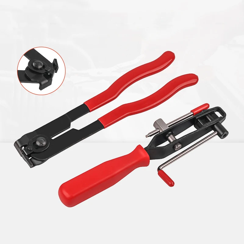 

2x Auto CV Joint Boot Clamps Pliers Cut-Off Automotive Car Banding Tools Kit Ear Type Boot Tie Pliers Hose Axle Plier