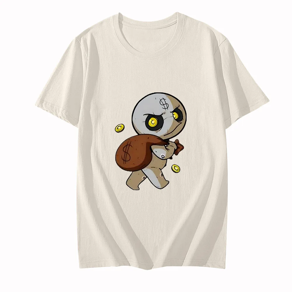 

RPG The Binding of Isaac T Shirts MEN Adventure Tees Manga/Comic Tshirts 100% Cotton High Quality T-shirts Harajuku Short Sleeve