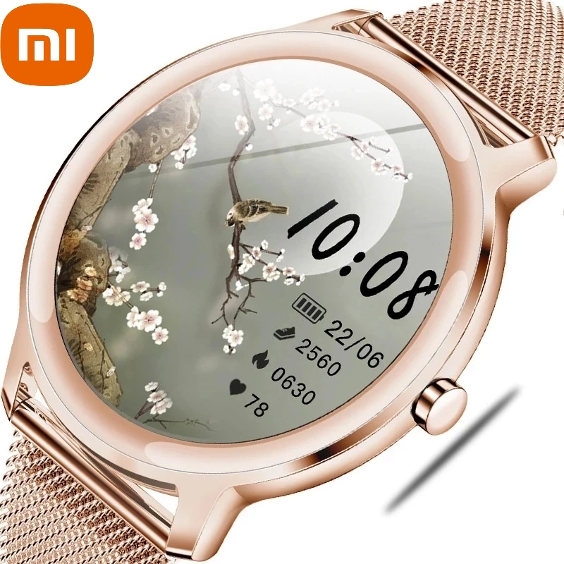 

Новые женские умные часы Xiaomi IP68 Водонепроницаемый пульсометр Bluetooth-совместимый с Android IOS фитнес-браслет умные часы