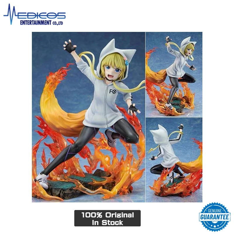 

Оригинальные фигурки Medicos Kemono Jihen 19 см аниме лиса девушка цианоз кон коллекционные экшн-Фигурки игрушки подарок модель украшения Декор