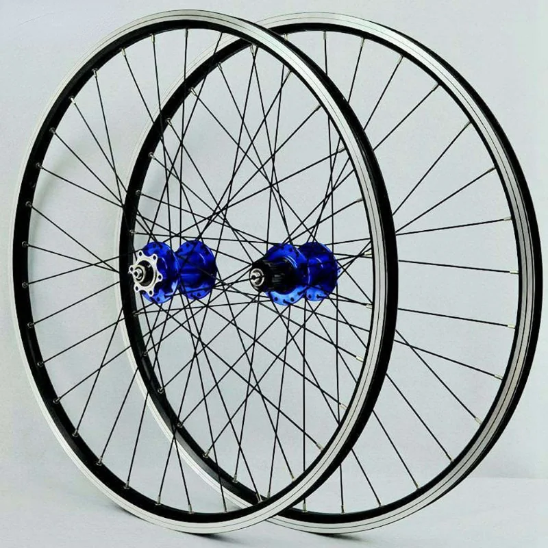 

MTB Wheelset 29er 26 Inch 6 Bolts Disc V Brake Shoe Rim Brake 32 Holes Sealed Bearing Front 2 Rear 4 Wheels Bicycle Parts MZYYH