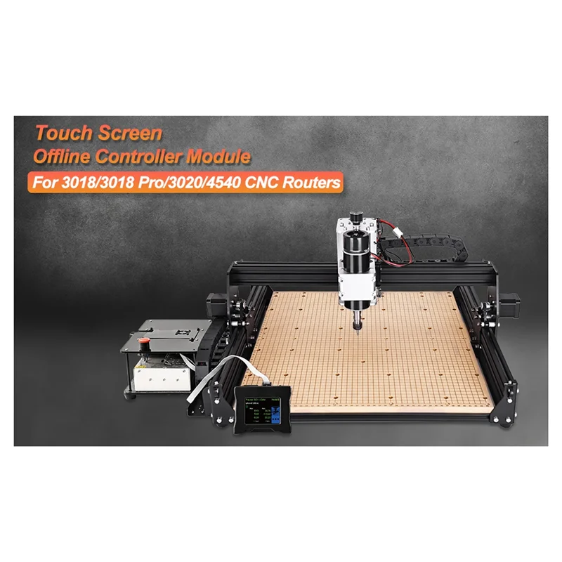 2 8-дюймовая плата управления сенсорным экраном гравировальный станок с ЧПУ