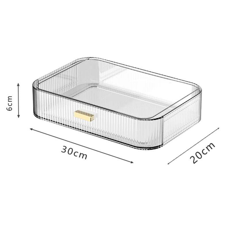 Штабелируемые ящики-органайзеры для макияжа органайзеры туалетного столика и