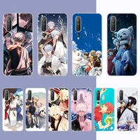 anime gintama phone case for samsung s21 a10 for redmi note 7 9 for huawei p30pro honor 8x 10i cover
