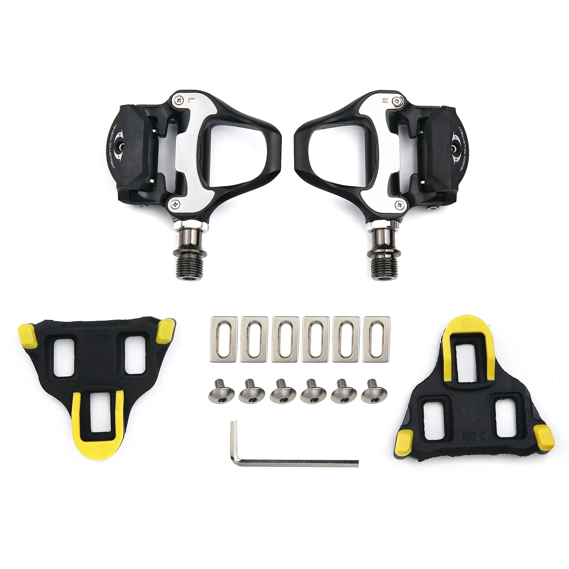 

Promotion Cycling Road Bike Bicycle Self-Locking Pedals SPD SL Road Bike Clipless Pedals Bike Bicycle Accessories