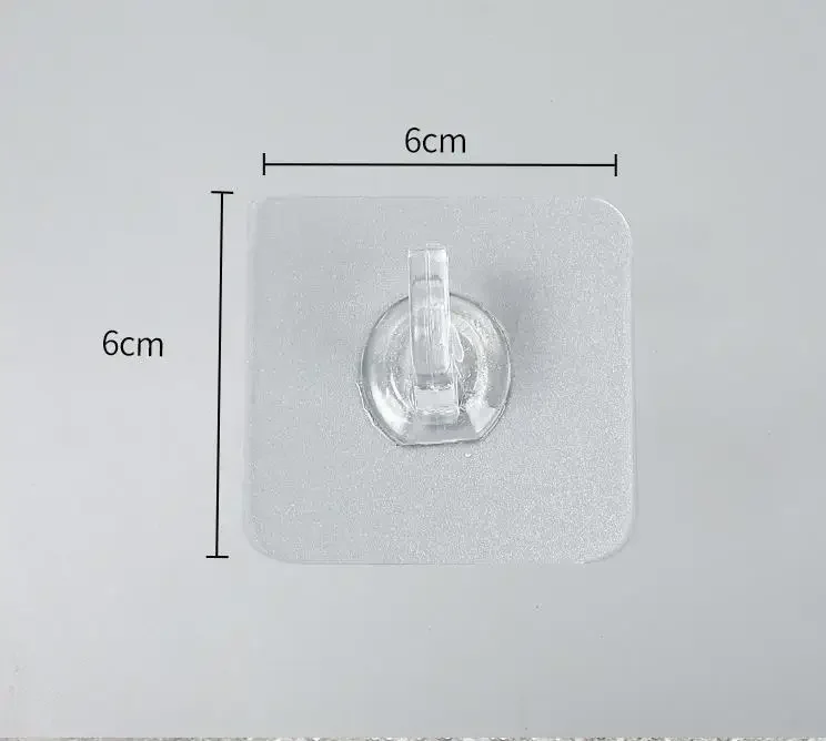 

Прозрачные крючки HARKO 5/10 шт