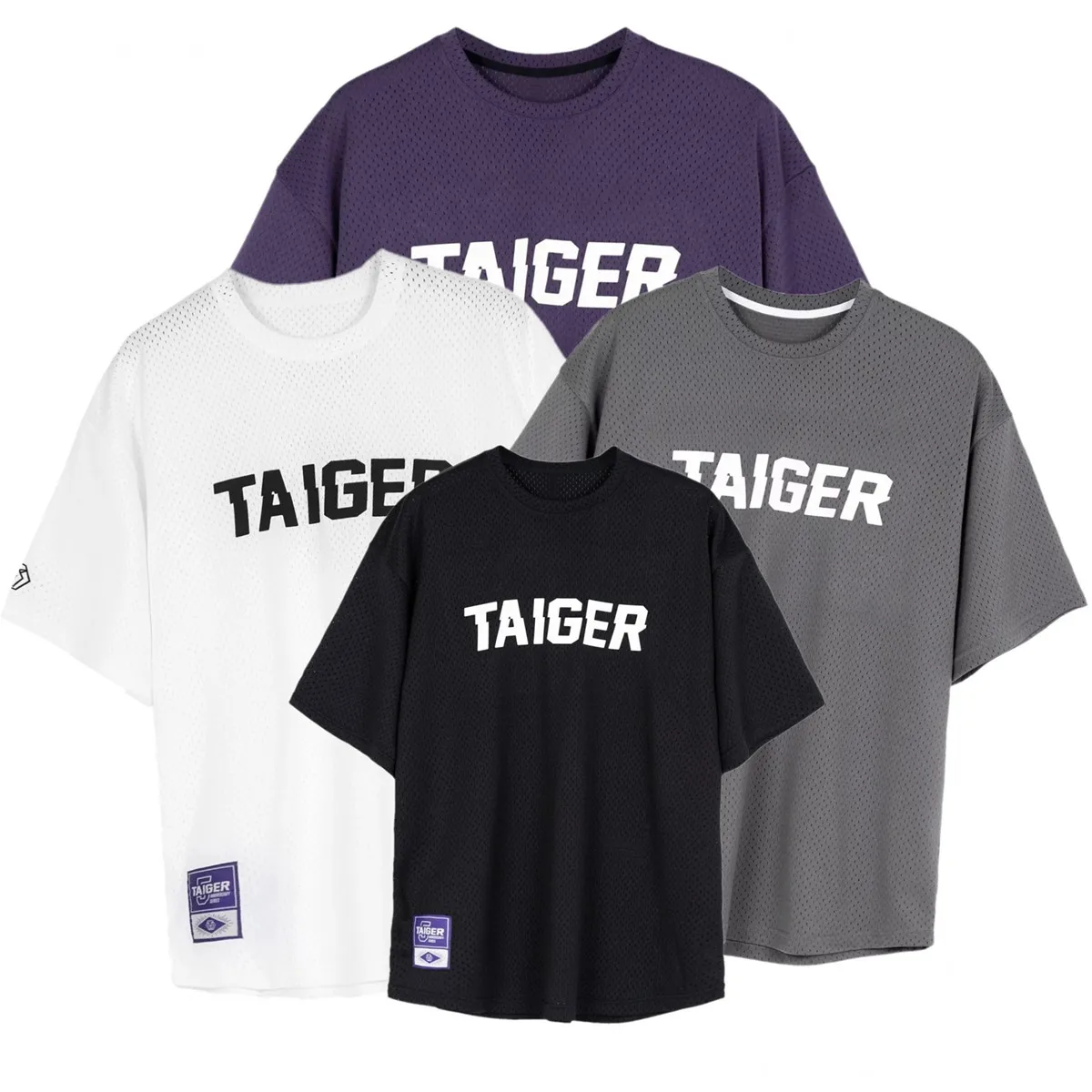 

Футболка мужская свободного покроя, Повседневная рубашка с коротким рукавом, дышащая сетчатая ткань, модная одежда в стиле хип-хоп, для спор...