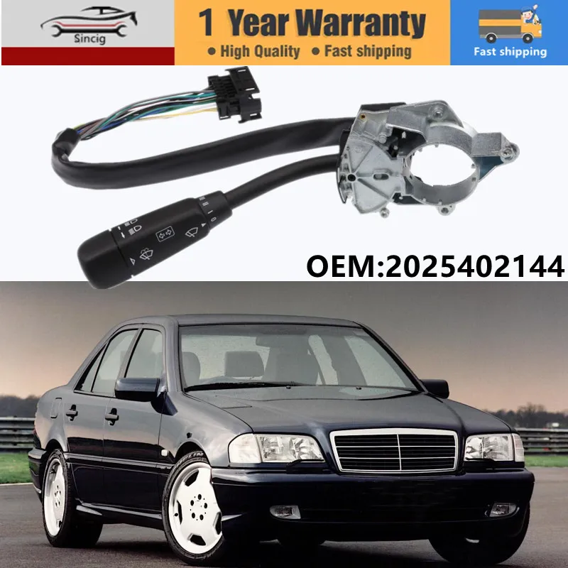 

Автомобильный индикатор, переключатель стеклоочистителя, указатель поворота для Benz W202 C200 C220 C230 C180 C250 C280 C43 C36 1995-2000 2025402144