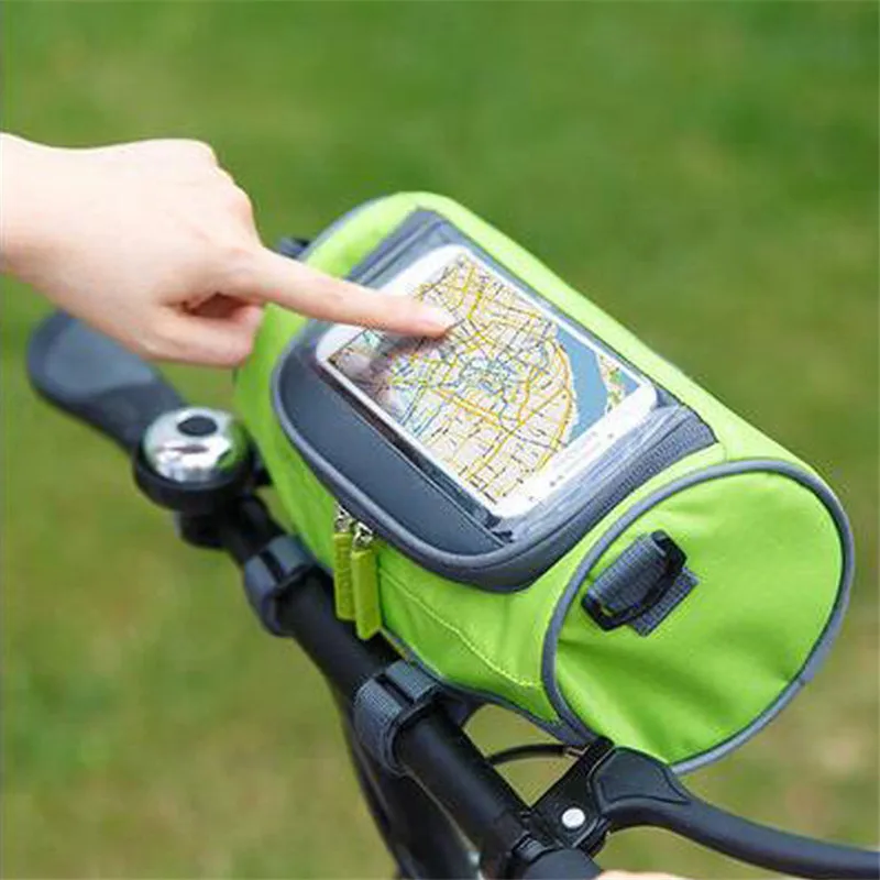 Cycling Bag Mountain Road Bike Touch Screen Bag Frame Tube and Handlebar Bag Cycling Storage Bag Environmental Protection CN001