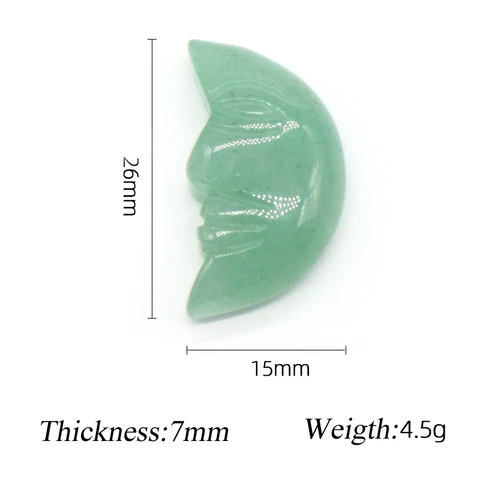 Статуя луны из агата