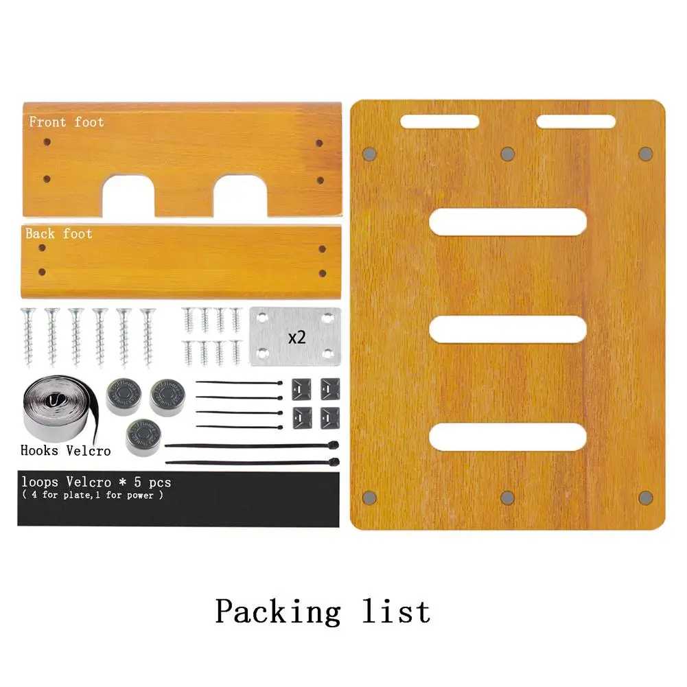 

W1p сращиваемая панель для гитарных эффектов, волшебная лента, отвертка, водонепроницаемая универсальная сумка, чехол, совместимый с большин...