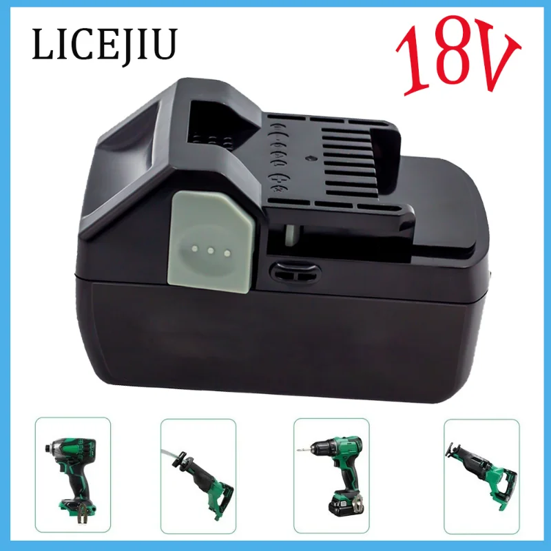 

18V lithium-ion battery 10000mAh suitable for replacing batteries in Hitachi power tools BSL1840 DSL18DSAL BSL1815X series