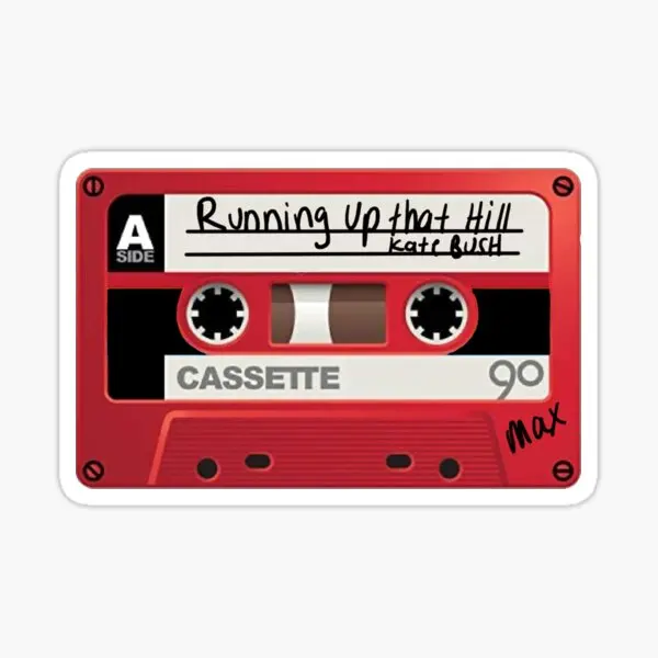 

Running Up That Hill Stranger Things Sea 5PCS Stickers for Car Funny Bumper Home Art Cute Luggage Stickers Room Window