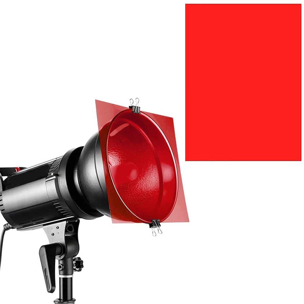 9 шт. гелевых фотофильтров коррекция цвета цветные накладки гелевый фильтр для