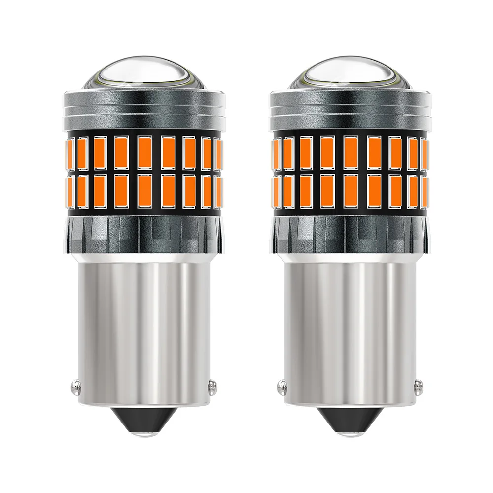 

2 шт. светодиодные лампы 1156 ba15s P21W BAU15S PY21W 1157 7440 T20 7443 3157 T25 3156 указатель поворота лампа заднего хода красный янтарный белый 12 В