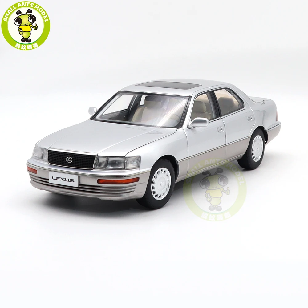

1/18 LS400 LS 400 Silver Color Diecast Model Toys Car Gifts For Father Boyfriend Husband