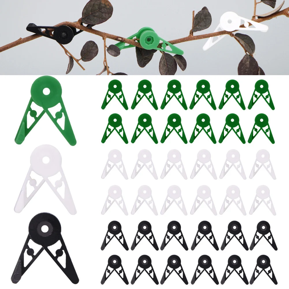 

10PCS Plant Branches Bender Garden Stem Trainer Clips 360 Degrees Adjustable Planter Holder For Low Stress Training Tools