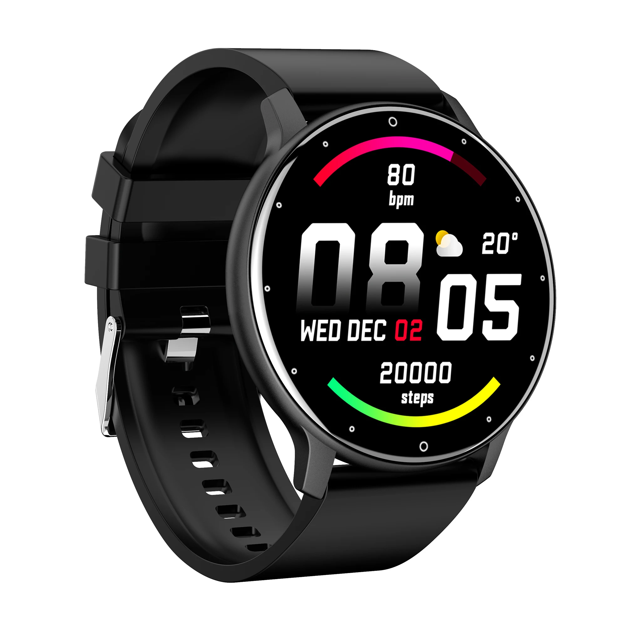 

ZL02D Men Smart Watch Full Touch Screen Sport Fitness Tracker Waterproof Bluetooth Sports Smartwatch for Men Women Smartphone