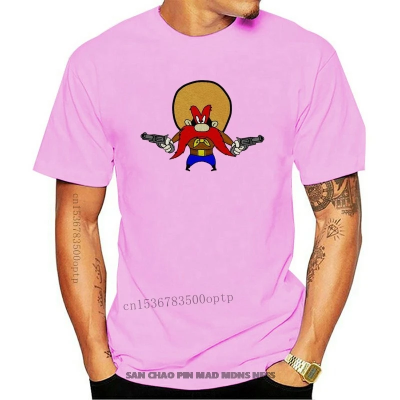

Men t shirt Yosemite Sam From The 1952 Short 14 Carrot Rabbit Black Cheap fashion d tee shirt t-shirt women