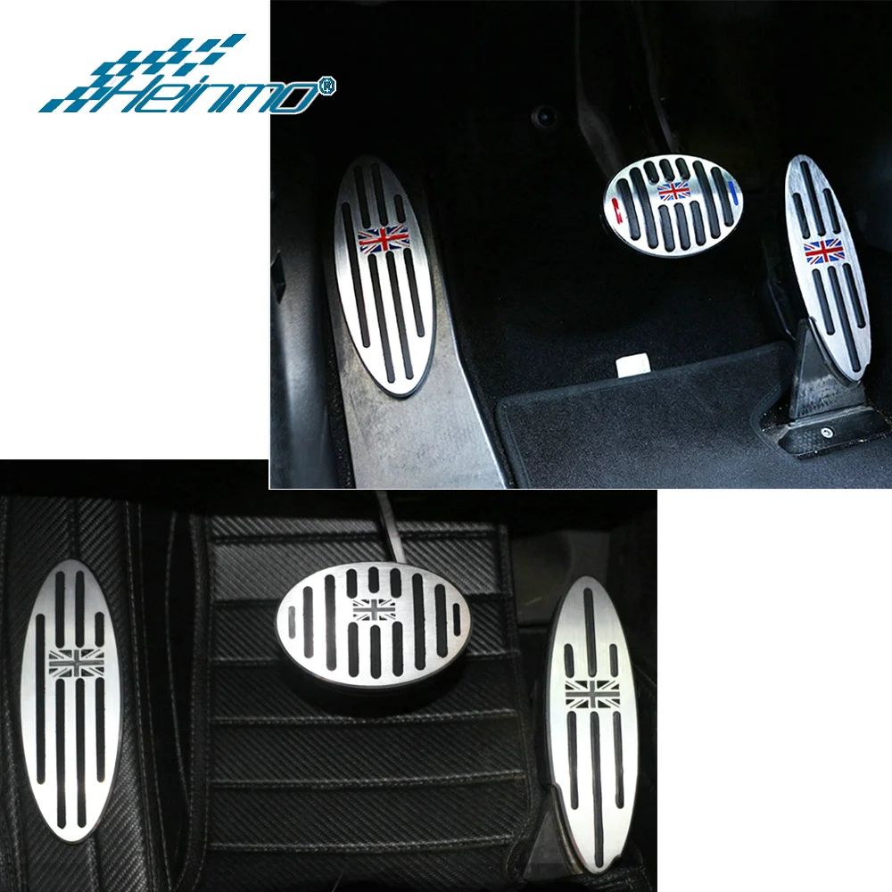For MINI Cooper R52 R53 R55 R56 R57 R60 R61 F54 F55 F56 F57 F60 Countryman Clubman Automatic Gear Footrest Pedal Sticker Cover | Автомобили