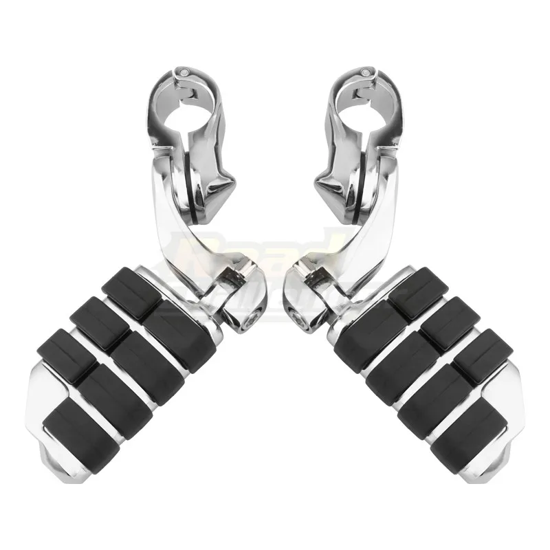 Motorcycle Universal Highway Bar Foot Pegs Engine Guard Pedal Foot For Harley Touring Road Electra Street Glide King XL 883 1200