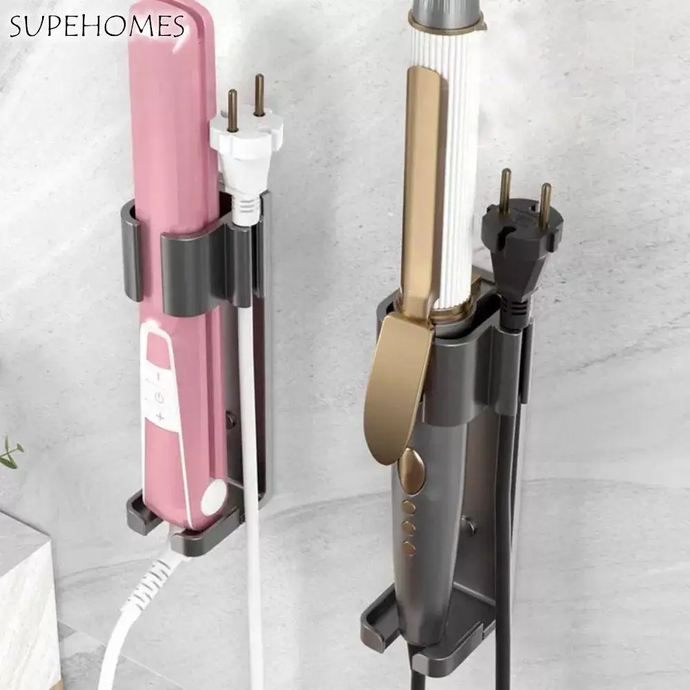 

Save Space Bathroom Accessories Hair Straightener Holder Hair Curler Holder Hair Curling Organizer Hair Curler Bracket