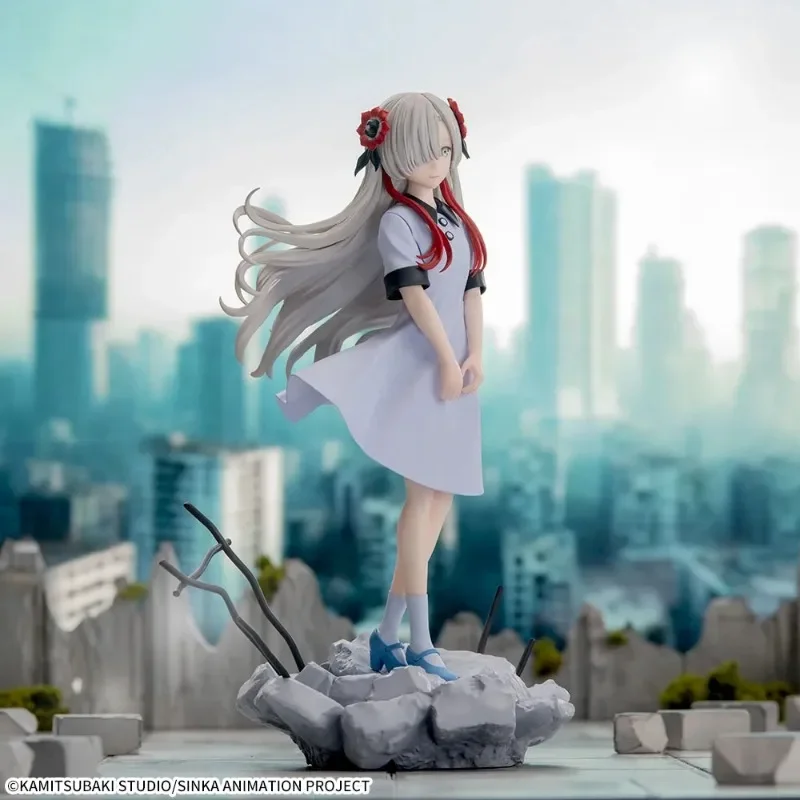 Фото В наличии: Оригинальная коллекционная фигурка SEGA KAMITSUBAKI CITY UNDER CONSTRUCTION Yorukawa Sekai из ПВХ, модель аниме-персонажа, игрушка, подарок №5