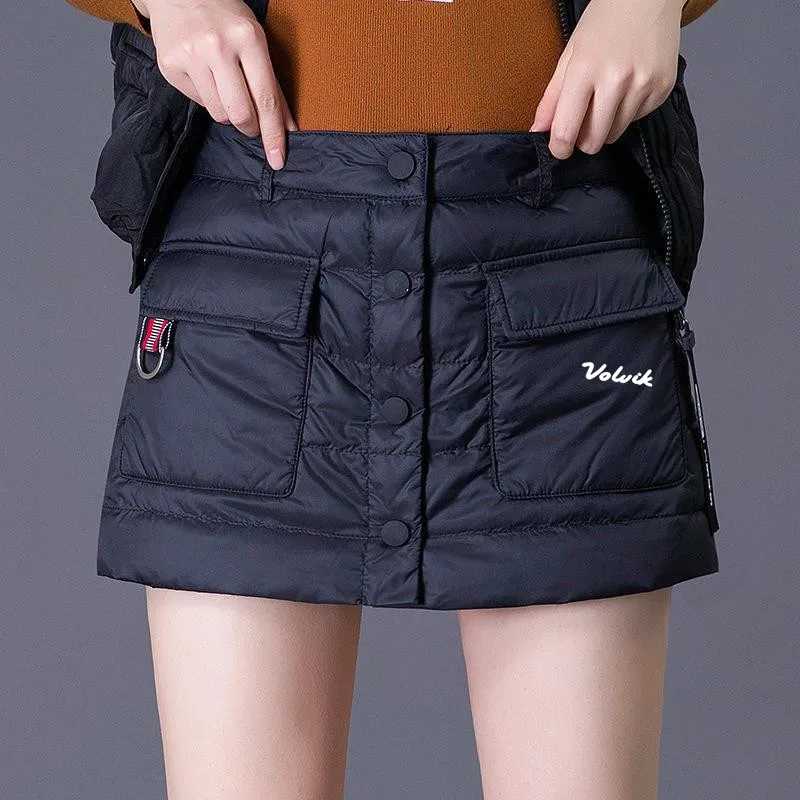 Women's golf wear Down cotton shorts women golf wear Winter Women's golf clothing Skirts Womens Golf Shorts Golf clothes horse