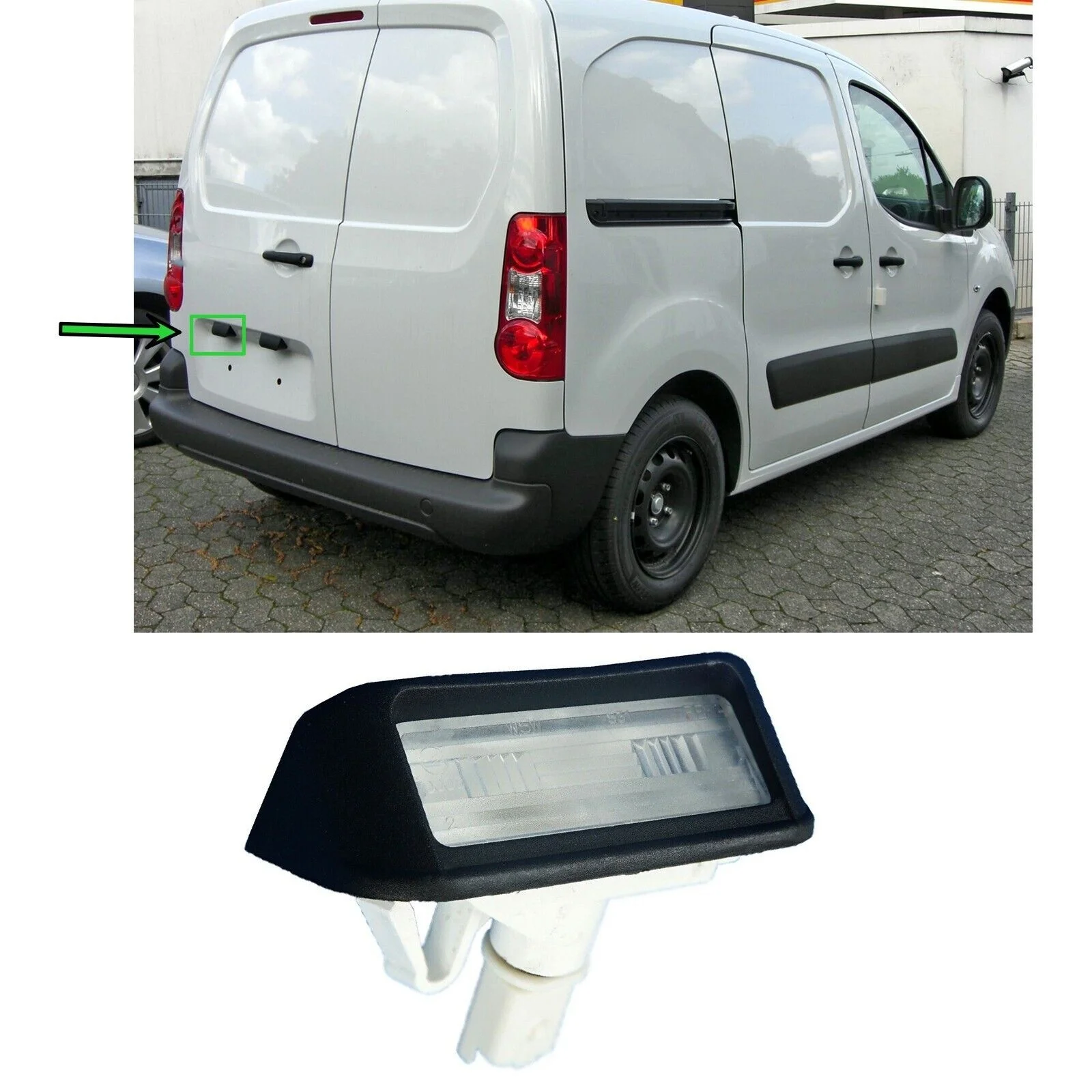 

Для Citroen Berlingo Peugeot Partner Expert лампа номерного знака 6340G7 6340.G7