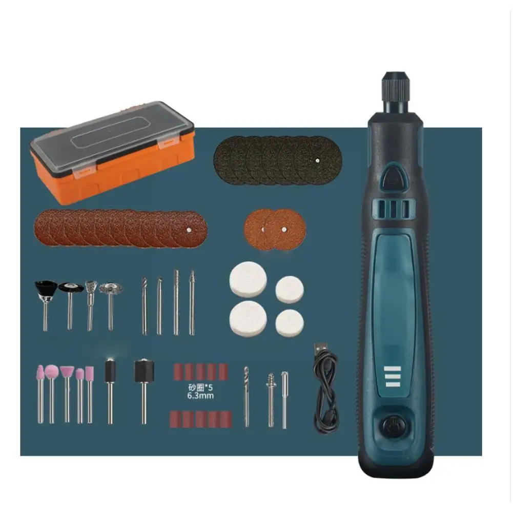 

Зарядная дрель, мини-дрель, шлифовальный станок, динамический инструмент для резьбы, вращающийся инструмент, ручка для полировки, Нефритовая электрическая Беспроводная полировка