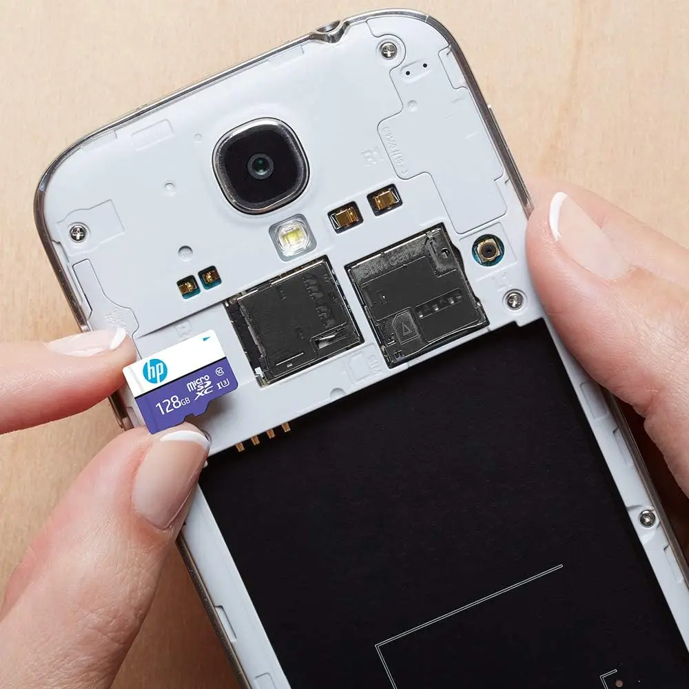 100% оригинальная карта памяти HP Micro SD Class10 U3 MicroSD 64 Гб 128 ГБ 256 SD/TF флэш-карта для